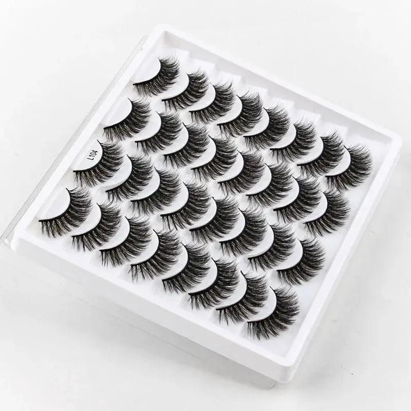Ultimate 3D Mink Eyelashes Variety Pack Fluffy Natural