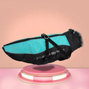 Waterproof Dog Vest Jacket with Fur Collar for Large Breeds