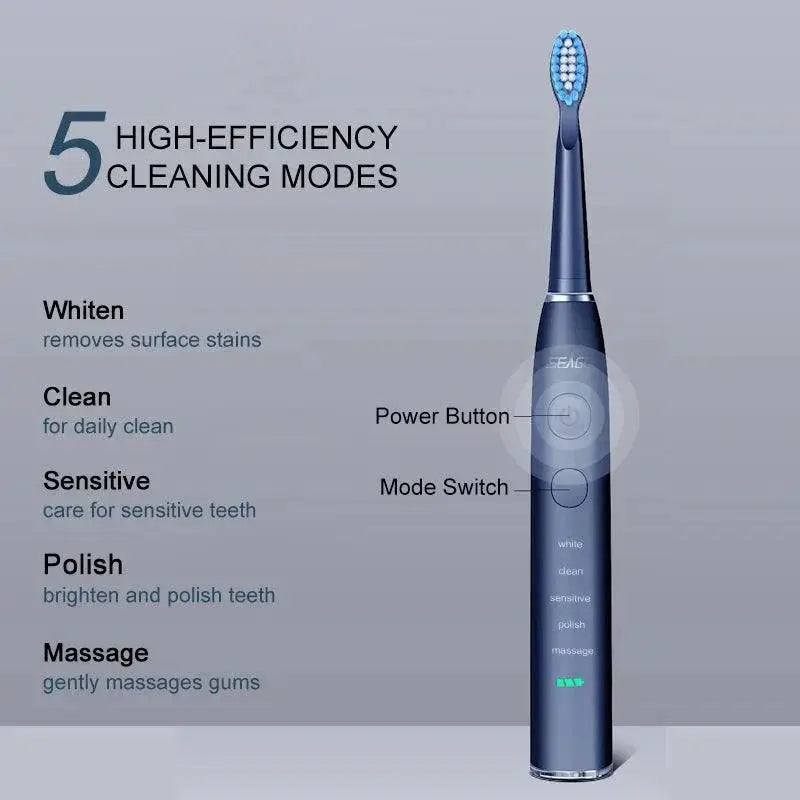 Seago Sonic Toothbrush Advanced Cleaning For Bright Smiles