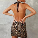 Backless Dress For Women Evening