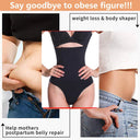 High Waist Seamless Body Shaper Briefs Firm Control Thong