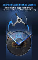Abir X6 Vacuum Robot Homes Smart Nav