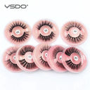 Dramatic 3D Mink Eyelashes for Pros