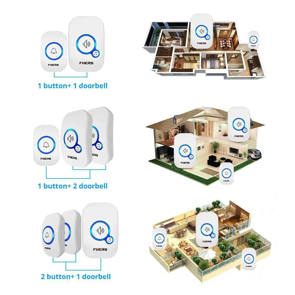 Fuers M557 Smart Wireless Doorbell for Enhanced Security