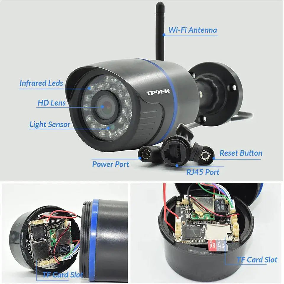 4MP Outdoor WiFi Camera Night Vision Motion Detection