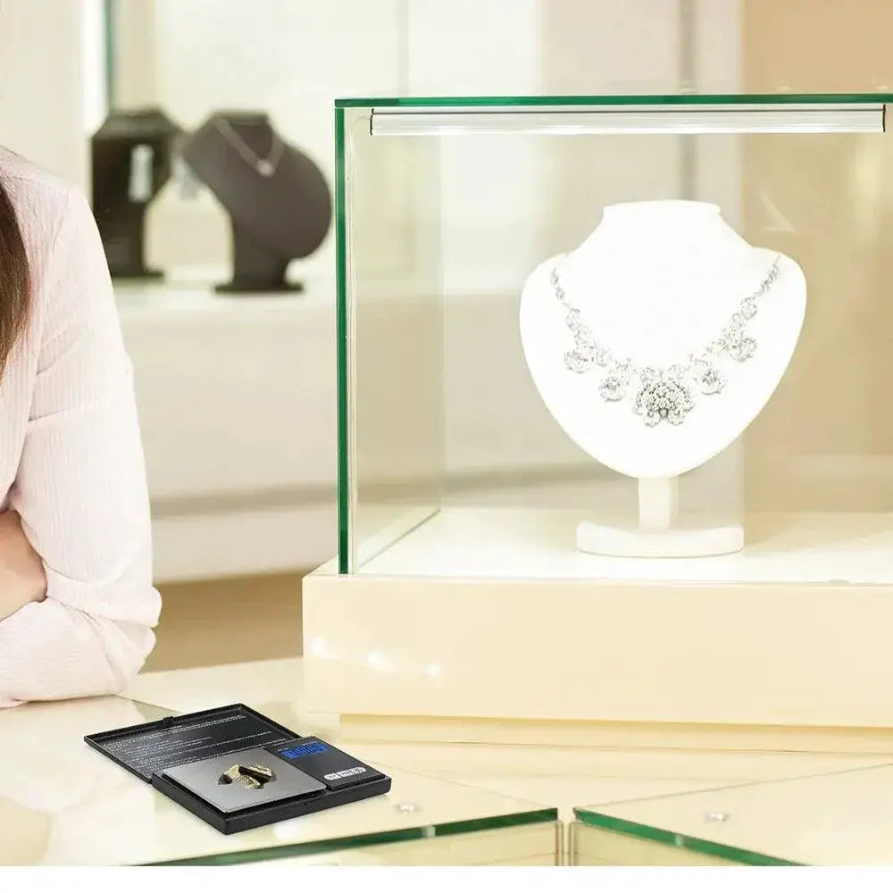 Digital Pocket Scale Stainless Steel Jewelry Balance