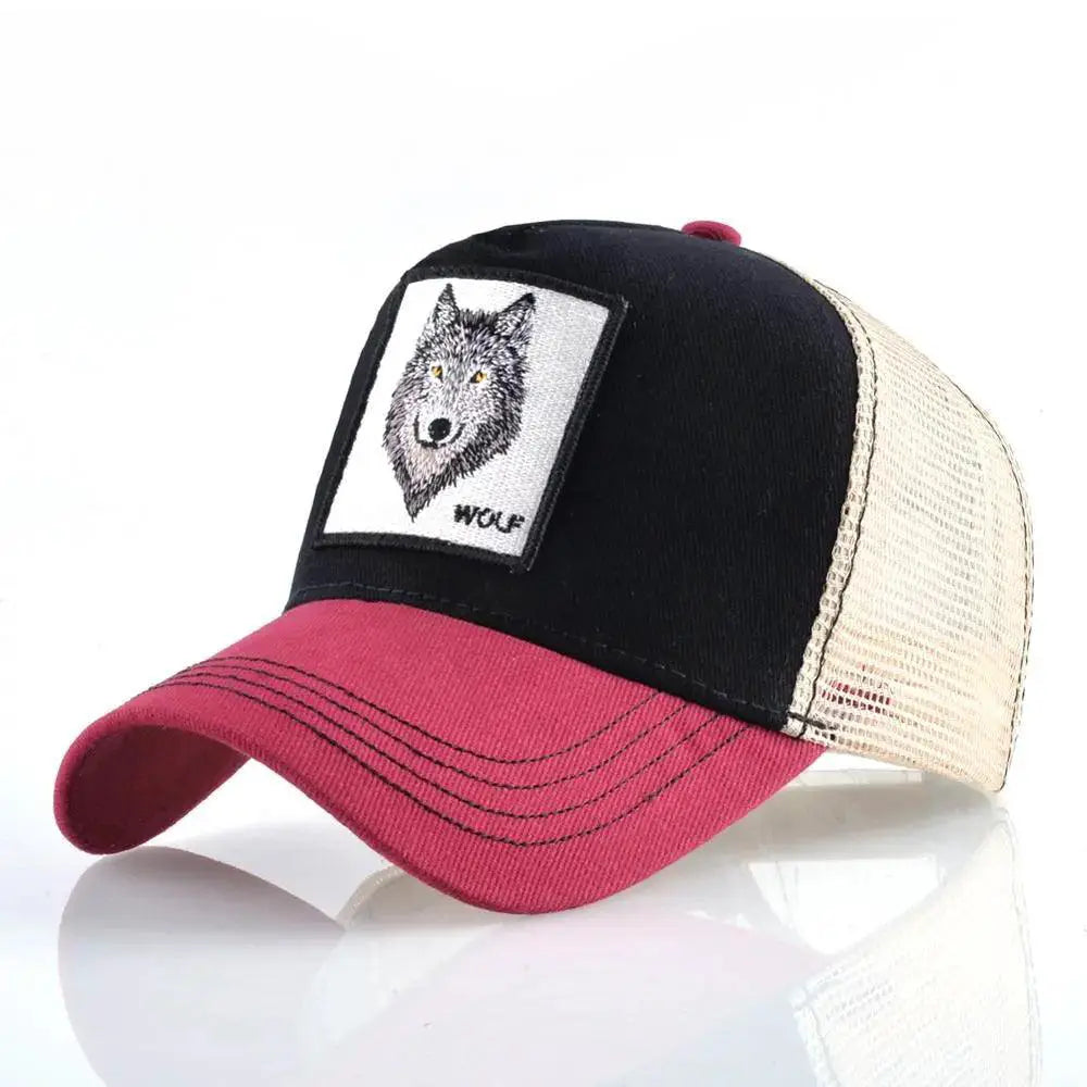Breathable Baseball Cap for Outdoor Fans — Red2 Bear