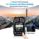 Boblov N9 Mini Body Camera 1296P Full HD Night Vision 128GB