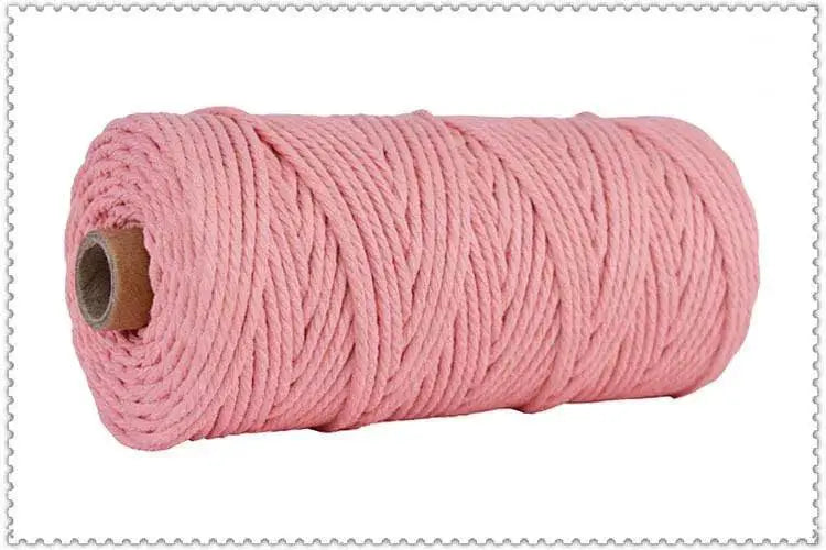 Colorful Cotton Macrame Rope for Boho Decor and Diy Wedding