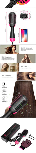 One-Step Volumizer Hair Dryer And Hot Air Brush 4 In 1