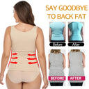 Plus Size Tummy Control Shapewear with Built-in Bra