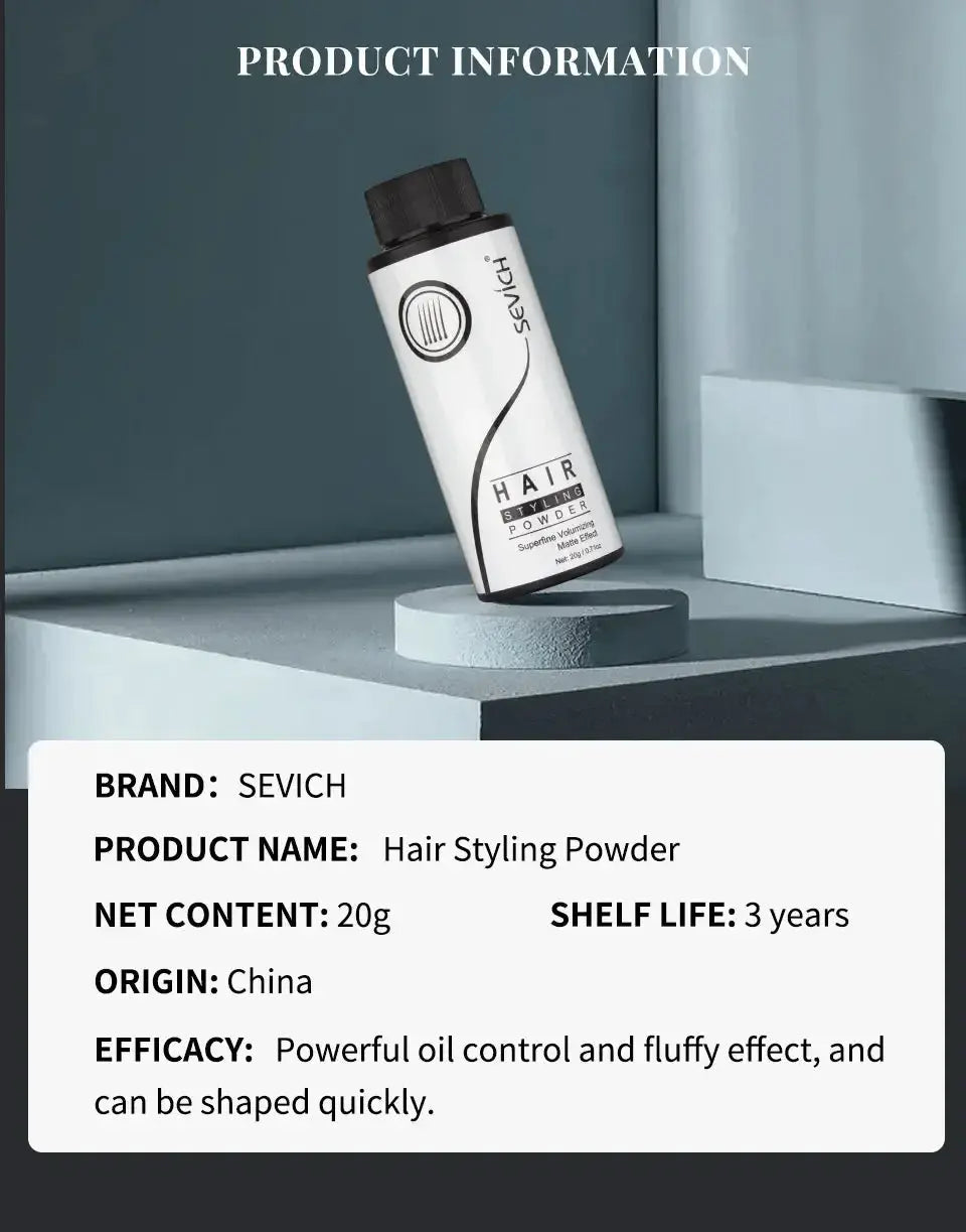 Sevich Hair Styling Powder for Root Lift — product view 17