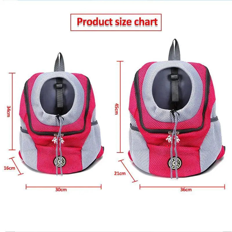 PawStride Double Shoulder Pet Travel Backpack Large Space