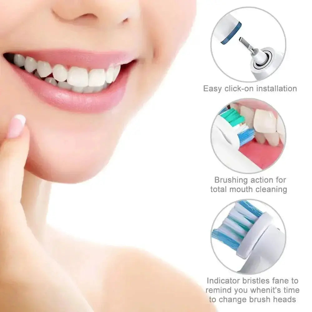 Oral B Compatible Brush Heads 20 Pack For Enhanced Care