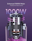 KIPOZI Hot Air Brush 4 in 1 Comb Reduces Frizz Curls