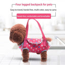 Small Dog Pet Carrier Backpack Cozy Sling Bag for Travel