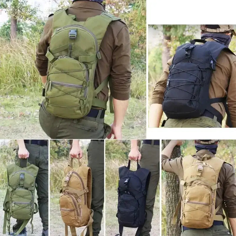 Compact 15L Molle Tactical Backpack For Outdoor Sports