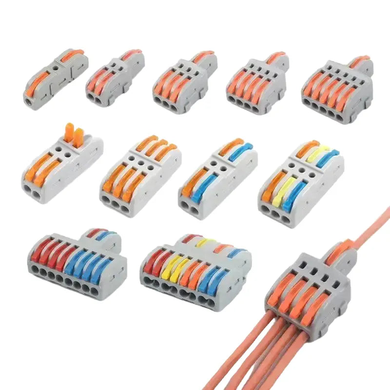 Easy Push-In Wiring Connector for Diy — NC-221