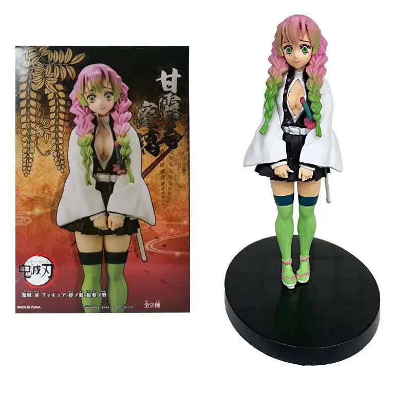 Demon Slayer Action Figures Set PVC Model Toys Epic Battles