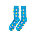 Playful Avocado & Sushi Animal Socks - Happy Cotton Blend