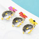 Lovely Hedgehog Brooches for Casual and Party Wear