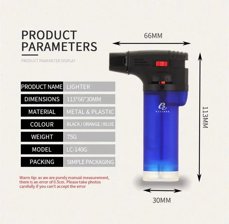 Jet Flame Cigar Lighter for Outdoor Use — product view 9