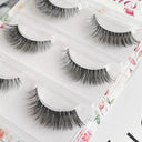 High-Quality Reusable Synthetic Mink Eyelashes Bulk Pack