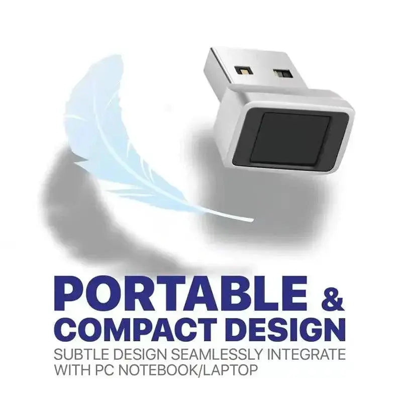 Plus USB Fingerprint Reader Enhanced Biometric Scanner