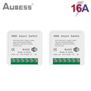 WiFi Smart Mini Switch for Home Automation with Voice Control