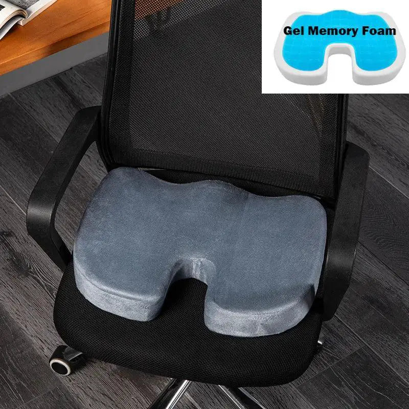 U Shaped Cooling Gel Memory Foam Office Seat Cushion