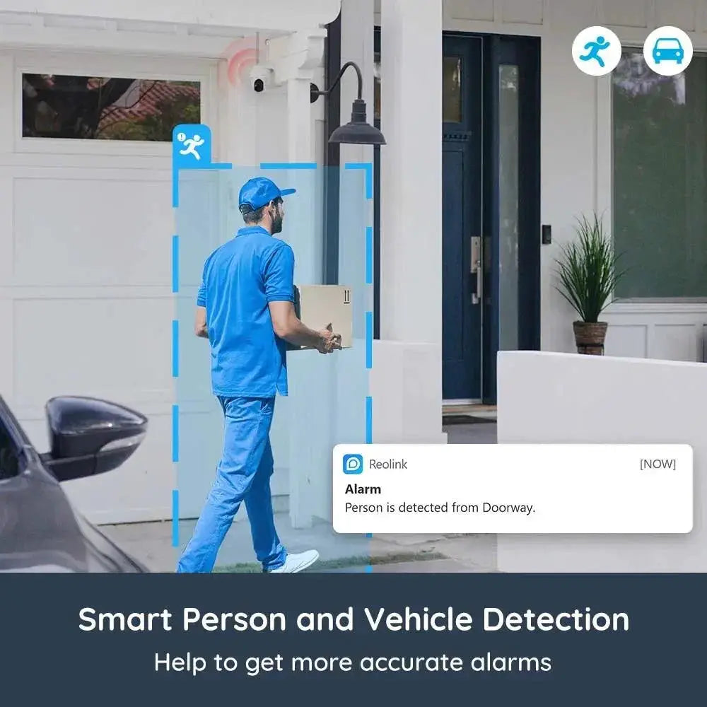 Reolink 4K Wireless Outdoor Security Camera With Pan Tilt