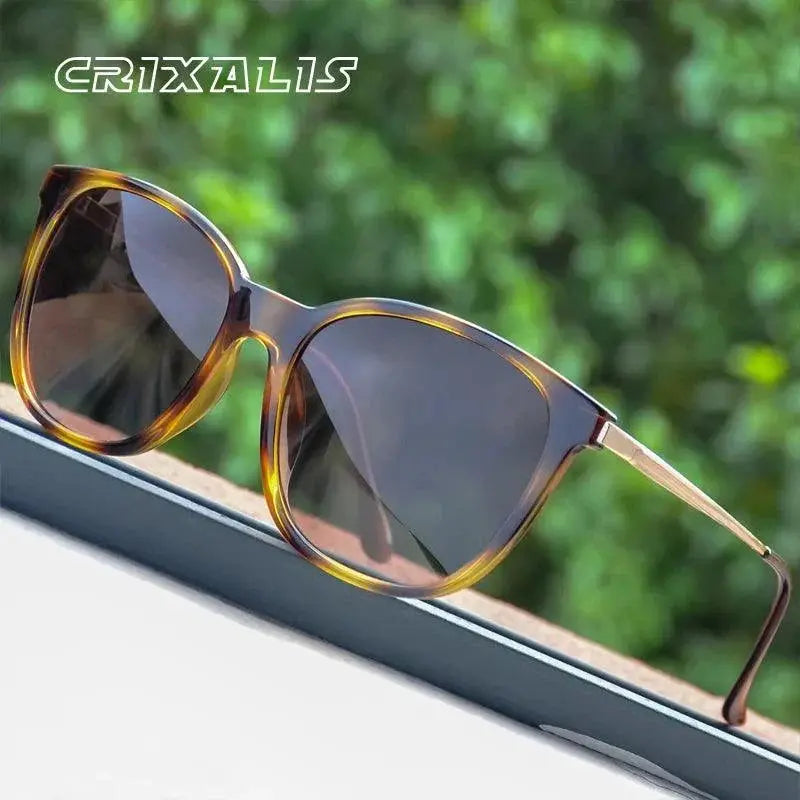 Chic Retro Square Polarized Sunglasses For Men And Women