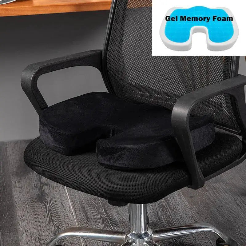 U Shaped Cooling Gel Memory Foam Office Seat Cushion