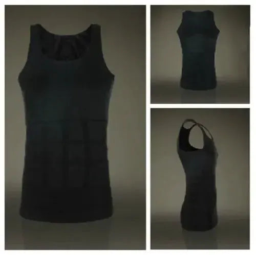 Mens Slimming Sauna Vest Compression Body Shaper Boost