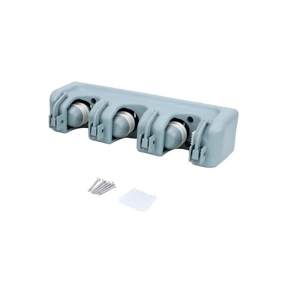 Kitchen Broom Mop Wall Mount Organizer — product view 8