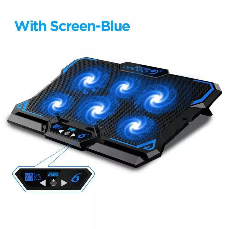 Coolcold Gaming Laptop Cooler For 17 Inch Notebooks