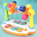Children's Rotating Music Piano Interactive Educational Toy