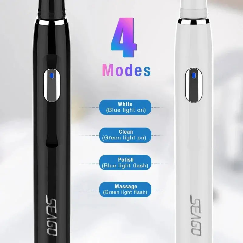 Seago Rechargeable Electric Toothbrush Sonic 4 Modes
