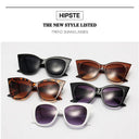 Vintage Cat Eye Sunglasses For Women Oversized Designer Shades