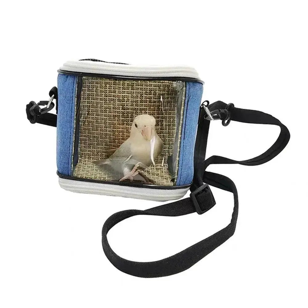 Lightweight Portable Bird Cage Parrot Carrier Travel Bag