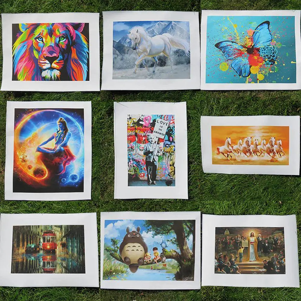 Custom Canvas Prints Personalized Family Anime Pet Art