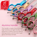 Fenice Curved Grooming Scissors for Dogs Cats Precision Results