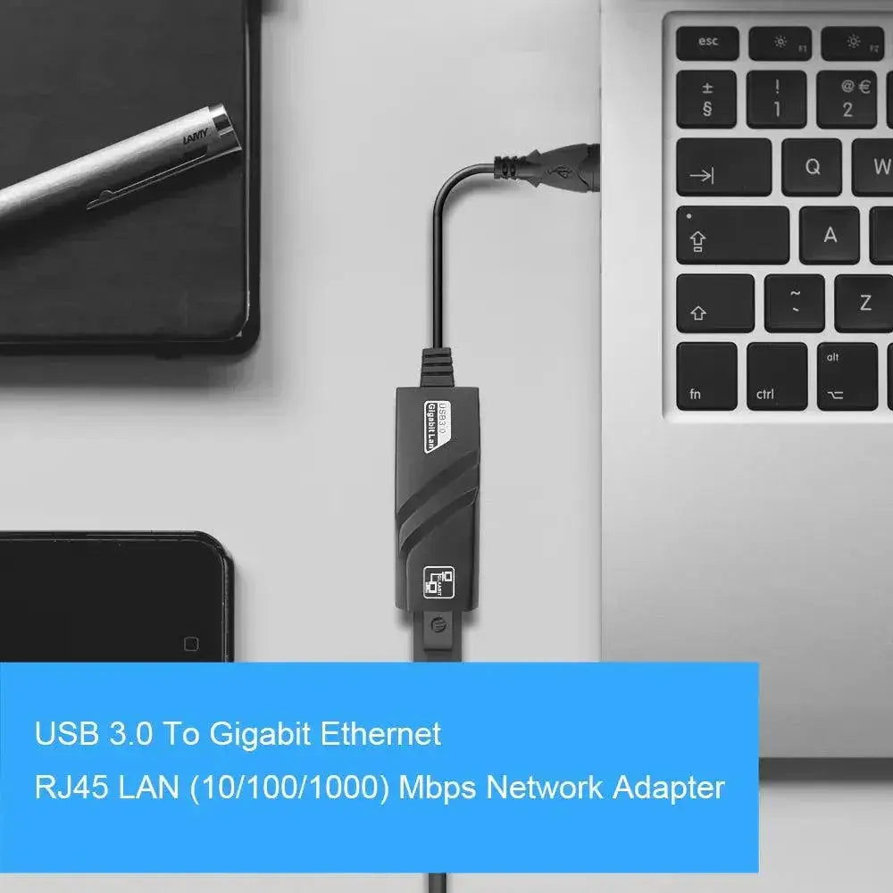 USB C To Ethernet Adapter 1000Mbps Fast Network Card Windows