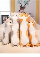 1pc 50-130CM Long Animal Cat Plush Toys Pillows for Comfort