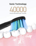 Fairywill Sonic Electric Toothbrushes for Adults Kids 5 Modes