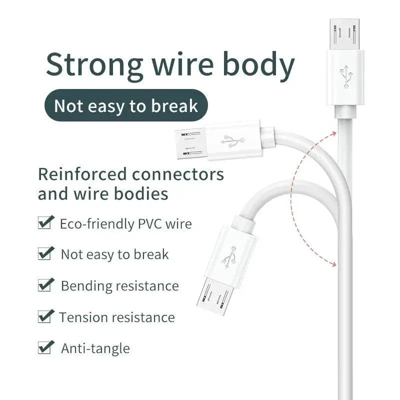 Super Length Micro USB Cable For Xiaomi Camera And More