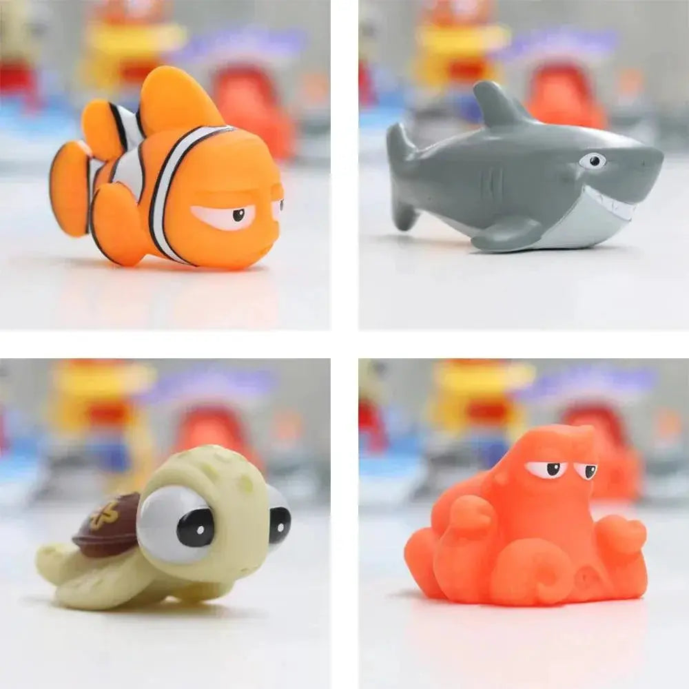 Finding Nemo Dory Bath Toys Interactive Rubber Animals