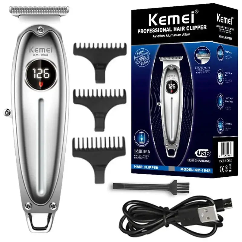 Cordless Hair Clipper for Men with LCD — product view 10