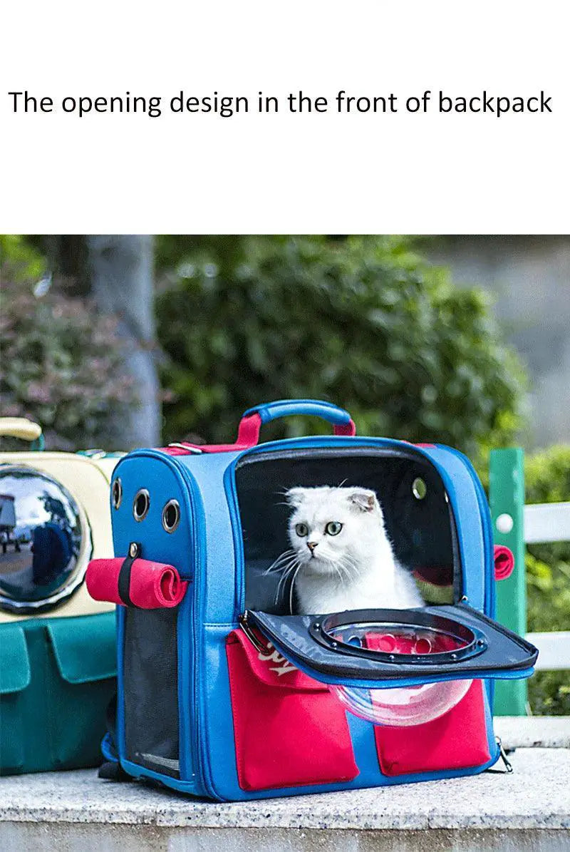 Astronaut Capsule Pet Carrier Backpack For Cats And Dogs