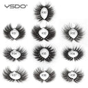 Dramatic 3D Mink Eyelashes for Pros